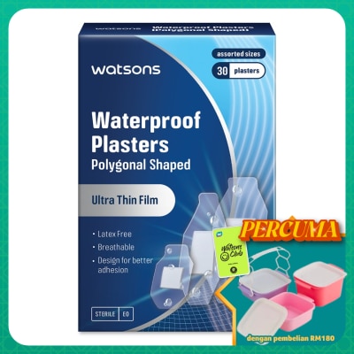 WATSONS - Waterproof Plaster Polygonal Shaped 30's