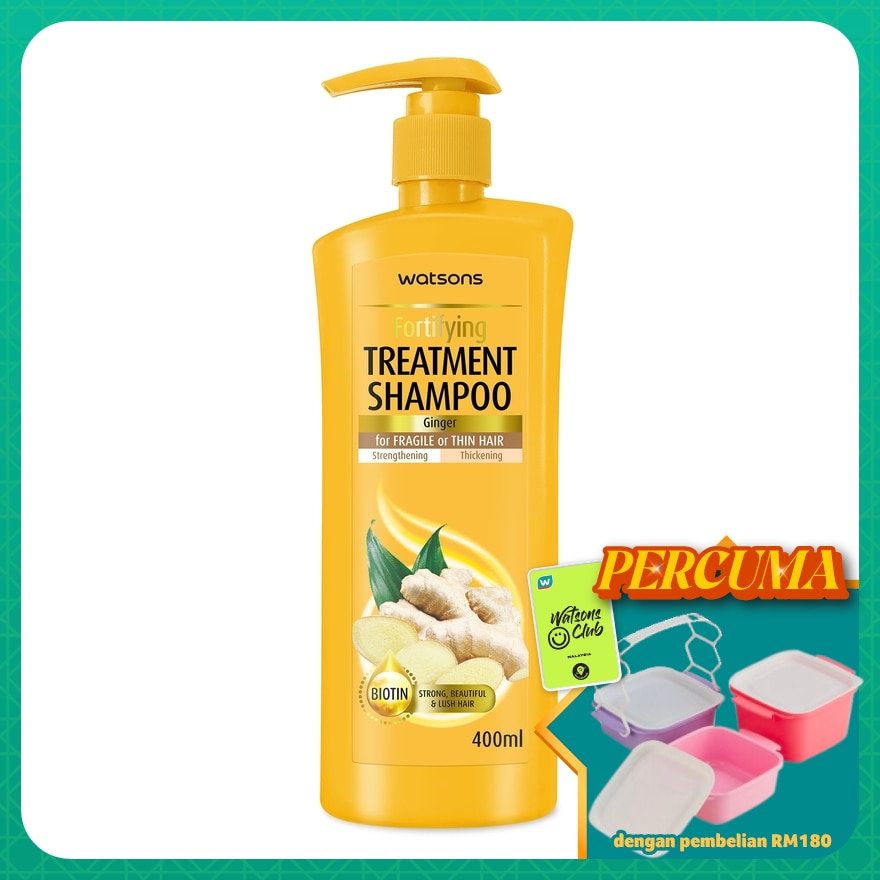 Fortifying Ginger Treatment Shampoo
