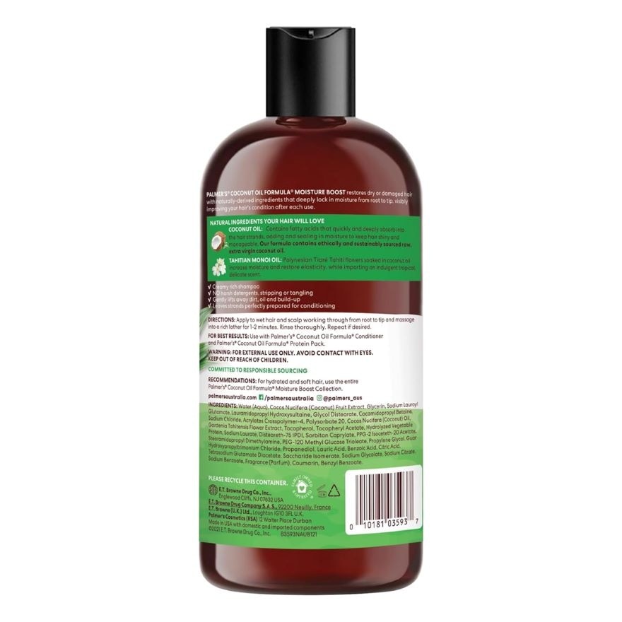 Coconut Oil Formula Coconut Oil Conditioning Shampoo 473ml