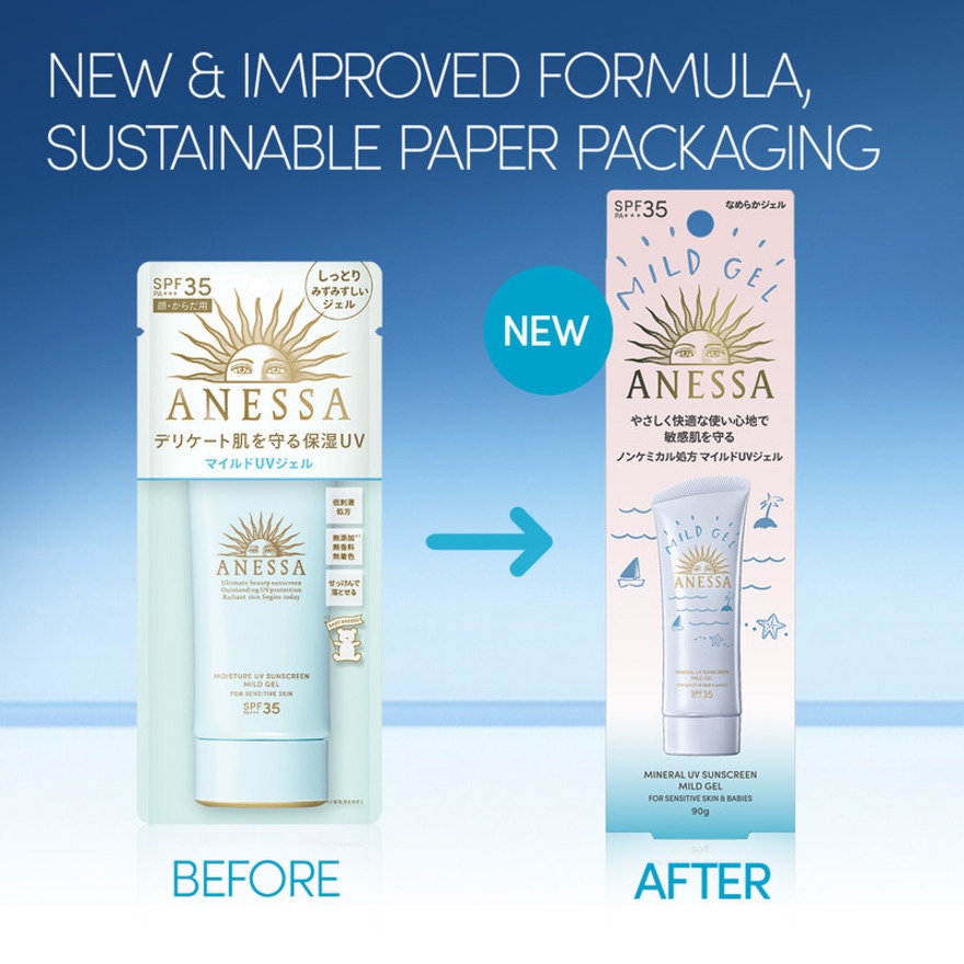 Moisture UV Sunscreen Mild Gel N SPF 35 PA+++ 90g image