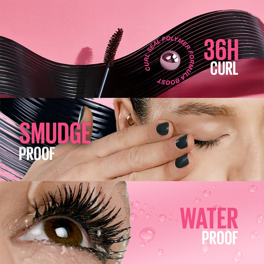 Hypercurl Waterproof Mascara Black 1pc image
