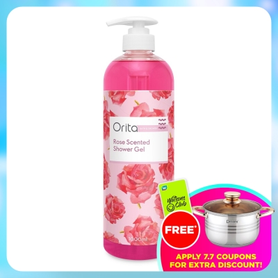 ORITA - Rose Scented Shower Gel 1000ML