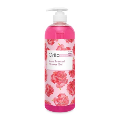 ORITA - Rose Scented Shower Gel 1000ML image