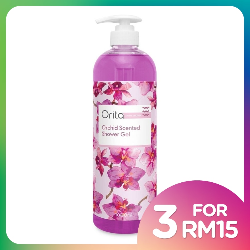 Orchid Scented Shower Gel 1000ML