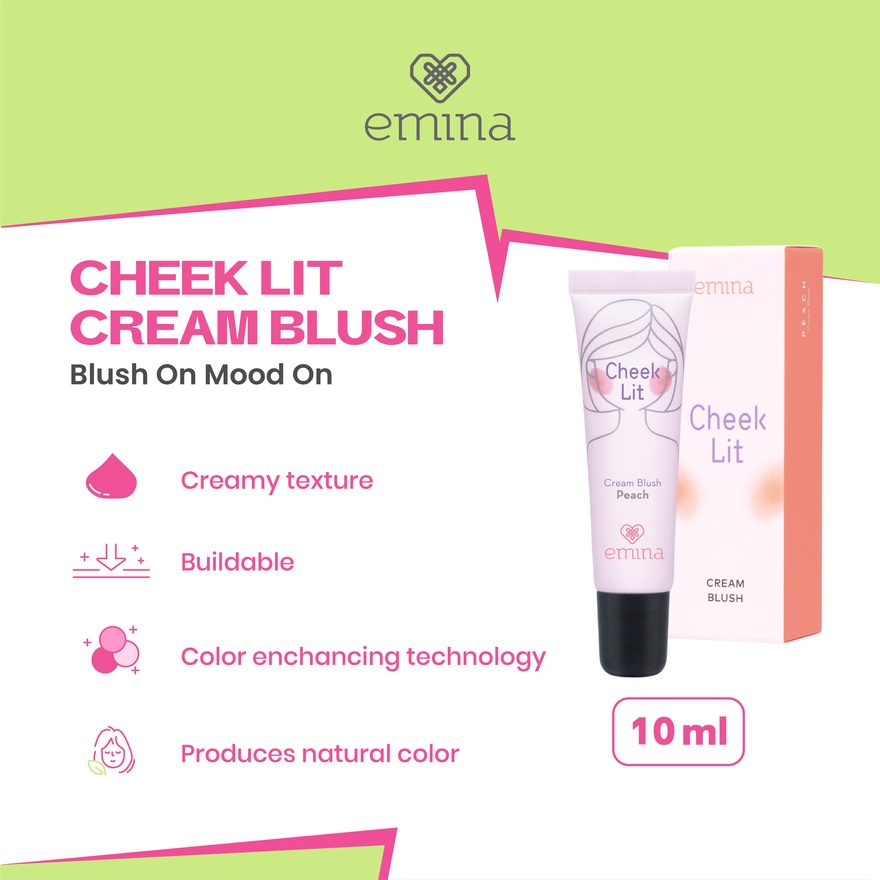 Cheek Lit Cream Blush Nudie Brown 10 ml image