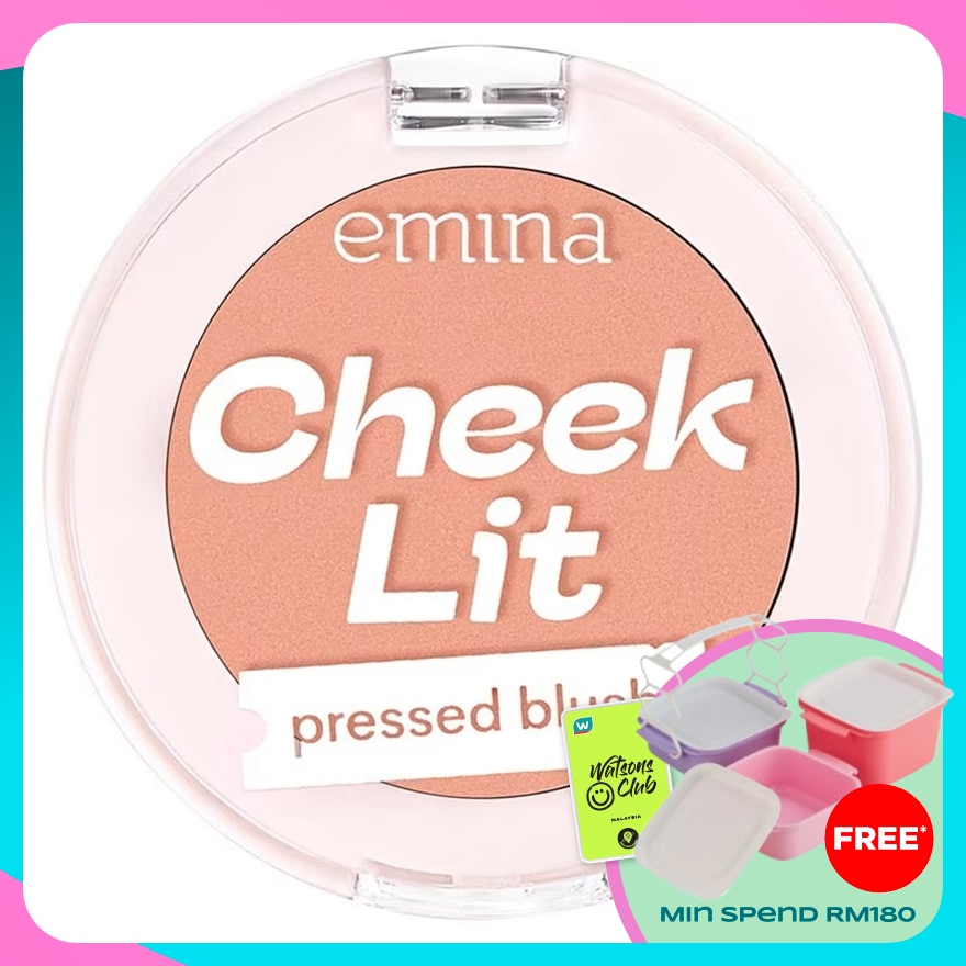 EMINA Cheek Lit Pressed Blush Marshmallow Lady 3.5 gr (Pc(s))