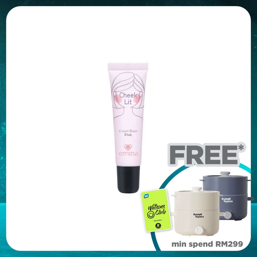 EMINA Cheek Lit Cream Blush Violet 10 ml