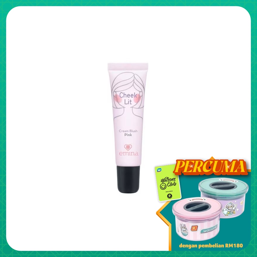 EMINA Cheek Lit Cream Blush Violet 10 ml