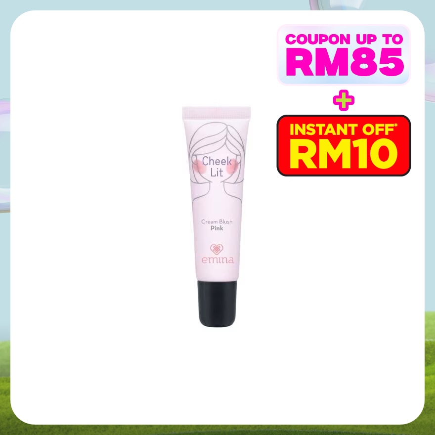 EMINA Cheek Lit Cream Blush Violet 10 ml