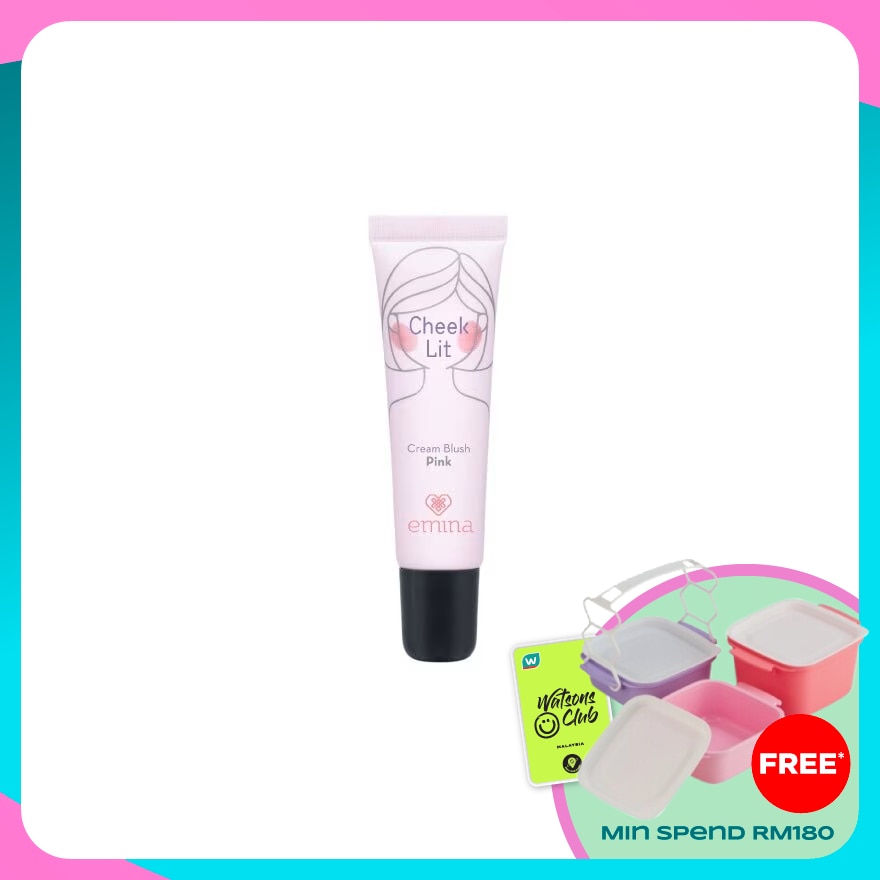 EMINA Cheek Lit Cream Blush Violet 10 ml