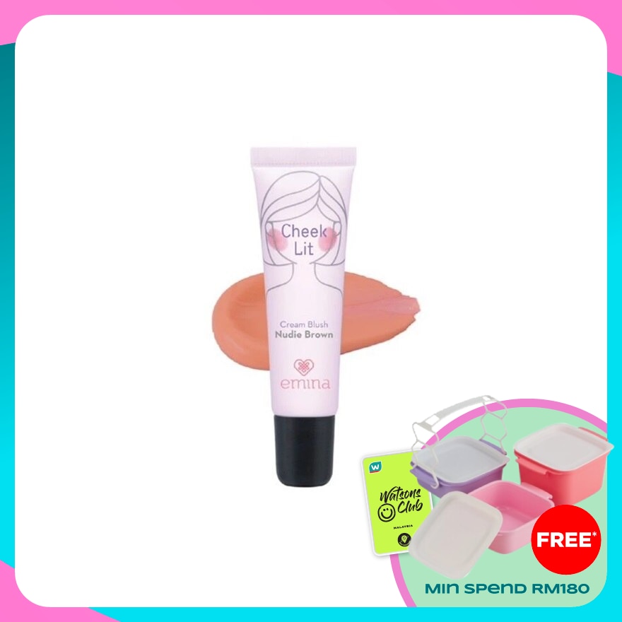 EMINA Cheek Lit Cream Blush Pink 10 ml