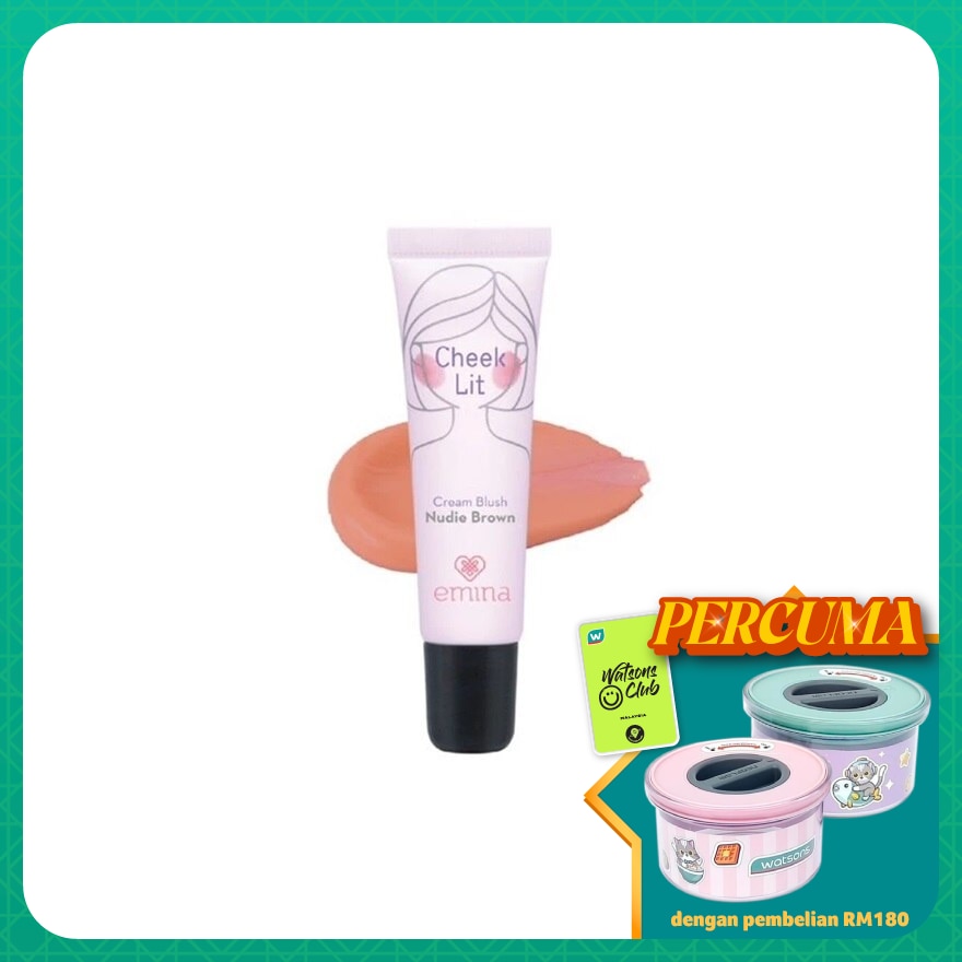 EMINA Cheek Lit Cream Blush Pink 10 ml