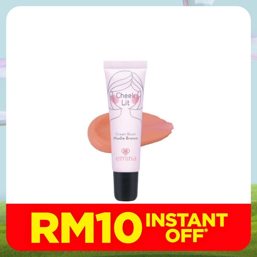 EMINA Cheek Lit Cream Blush Pink 10 ml