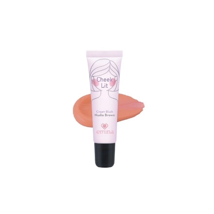 EMINA Cheek Lit Cream Blush Pink 10 ml