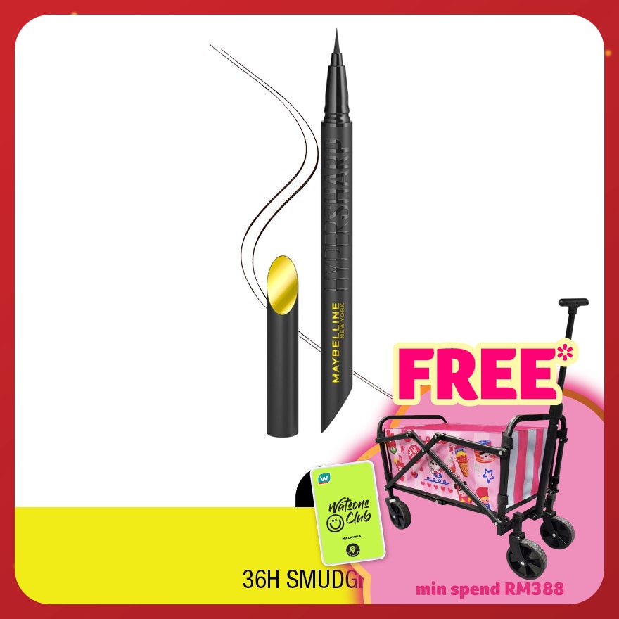 MAYBELLINE Hypersharp Extreme Liner 36 Hour Ultra Black