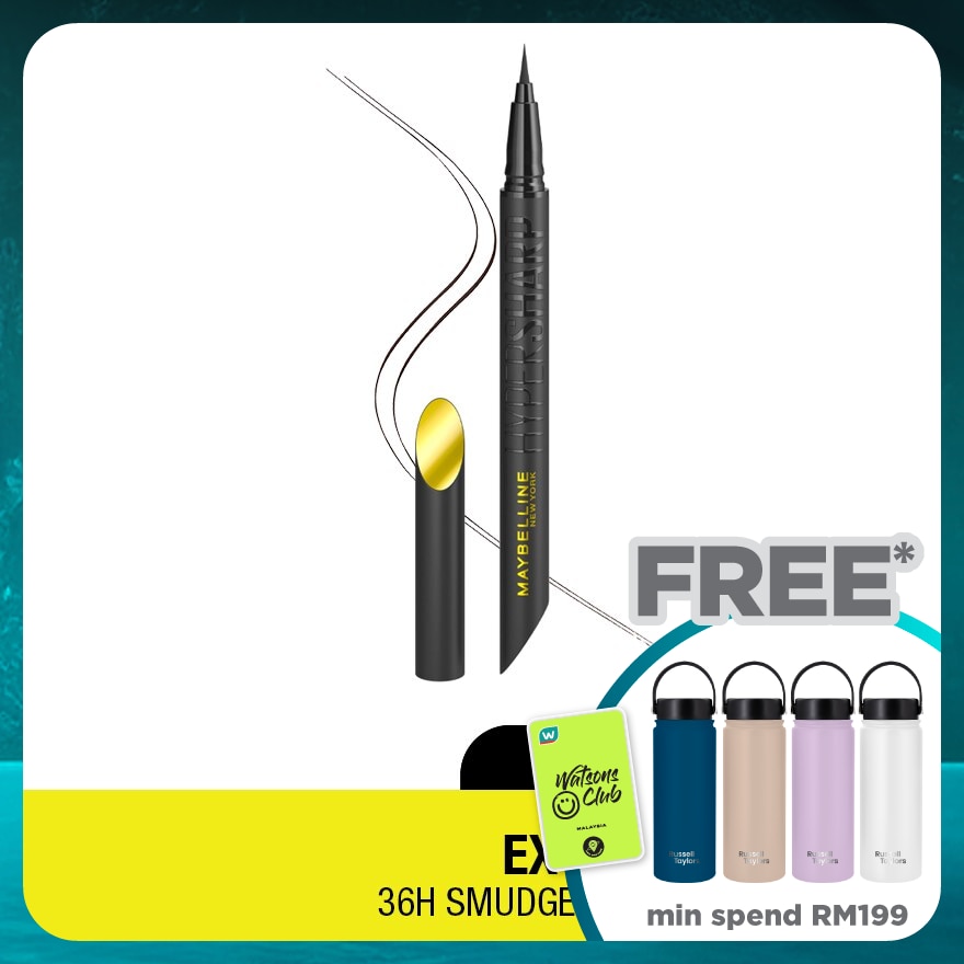 MAYBELLINE Hypersharp Extreme Liner 36 Hour Ultra Black