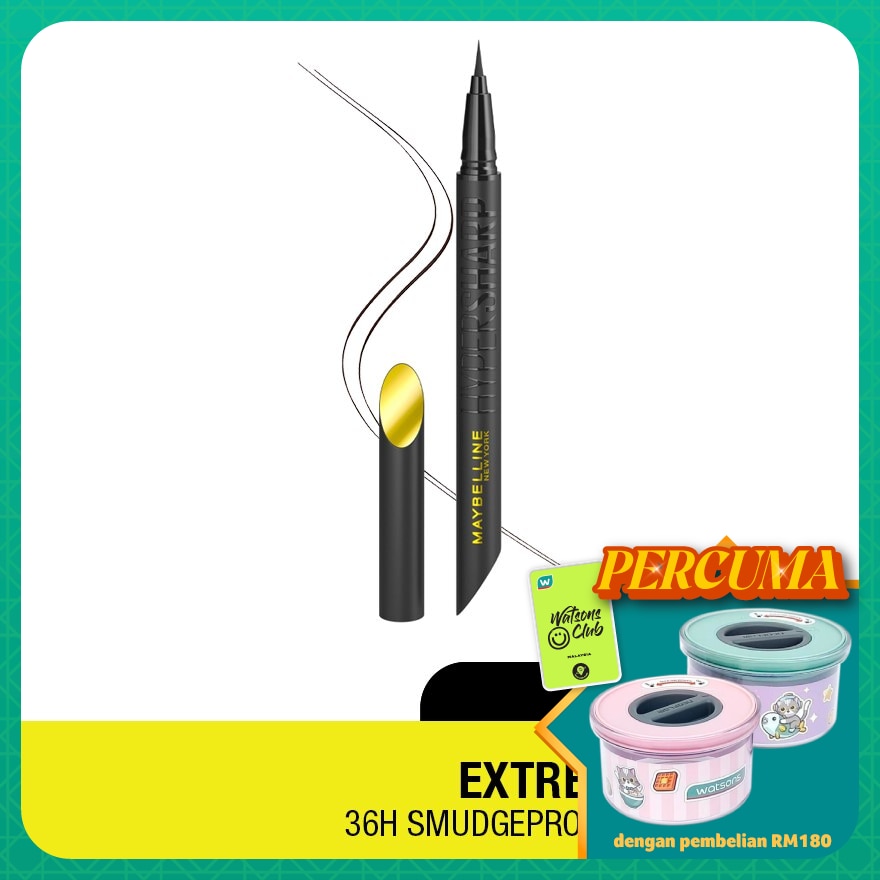 MAYBELLINE Hypersharp Extreme Liner 36 Hour Ultra Black