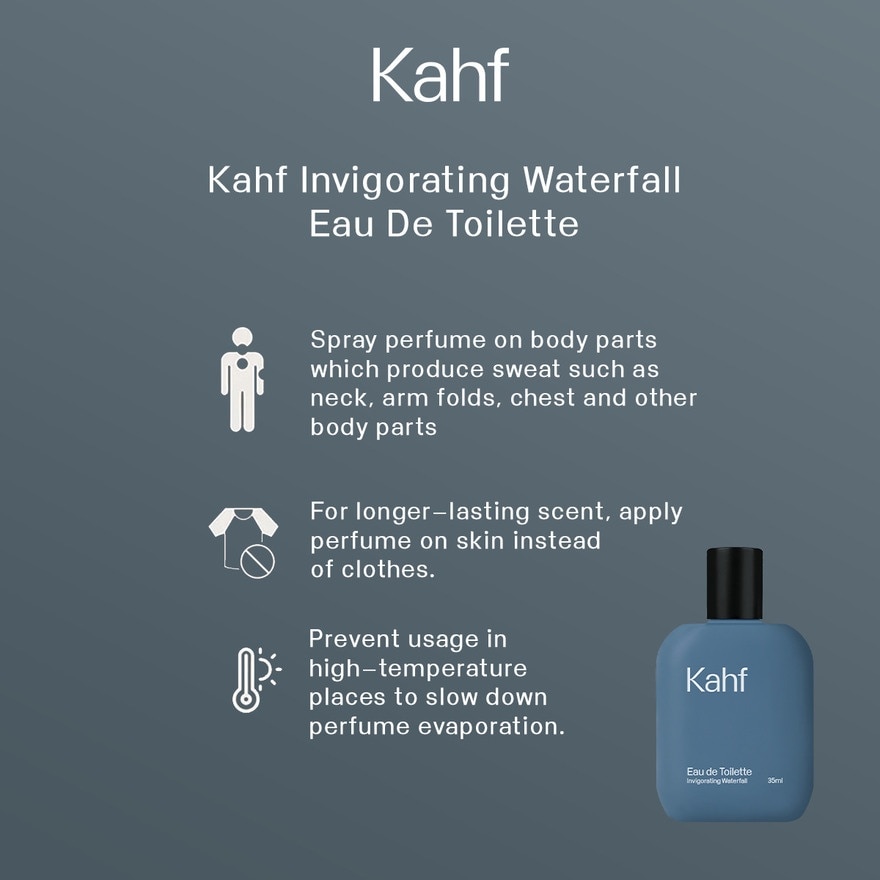 Eau de Toilette Invigorating Waterfall 35ml