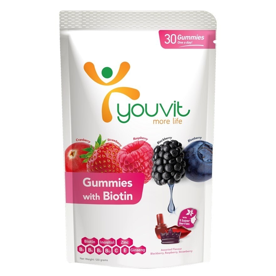 Beauty Biotin Gummies 30s