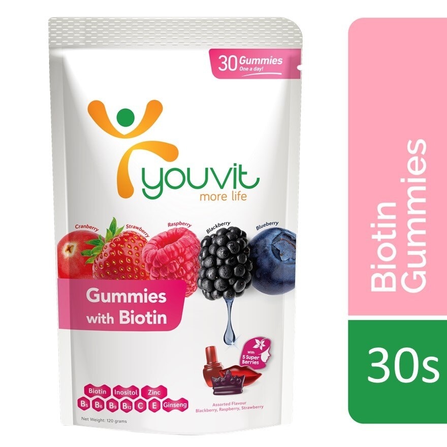 Beauty Biotin Gummies 30s