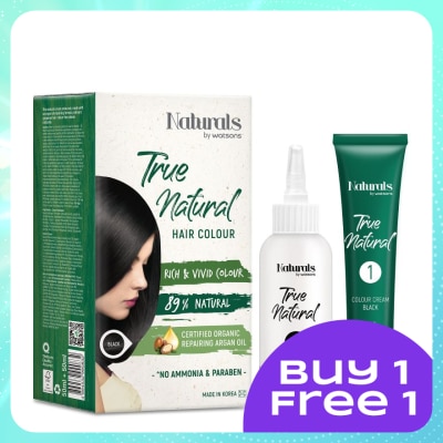 NATURALS BY WATSONS True Natural Colorant - Black 50ml+50ml
