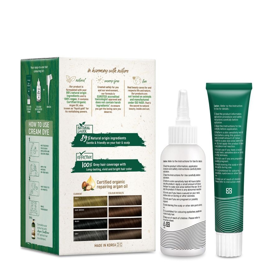 True Natural Colorant Dark Brown 50ml+50ml image
