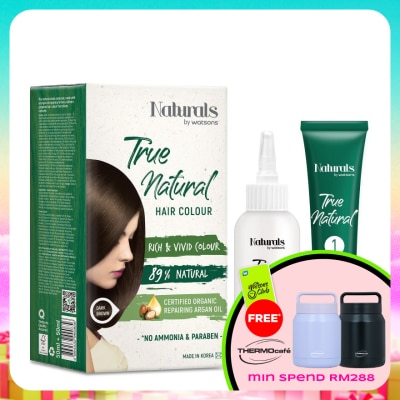 NATURALS BY WATSONS - True Natural Colorant - Dark Brown 50ml+50ml