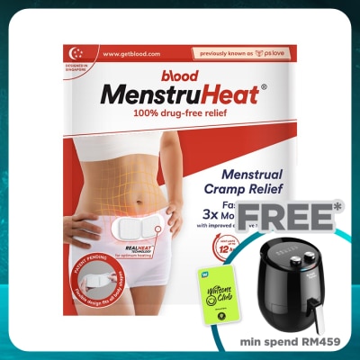 BLOOD MenstruHeat Menstrual Cramp Relief 1's