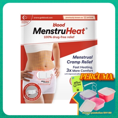 BLOOD - MenstruHeat Menstrual Cramp Relief 1's