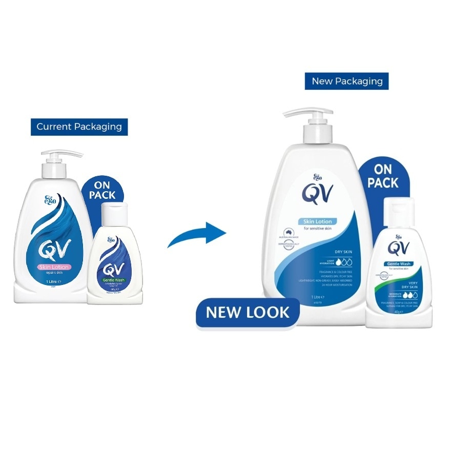 Skin Lotion 1L FOC Gentle Wash 40G