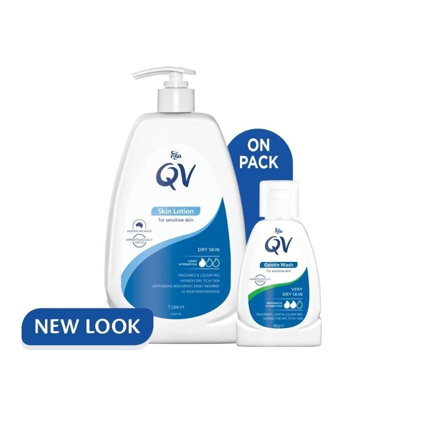 Skin Lotion 1L FOC Gentle Wash 40G