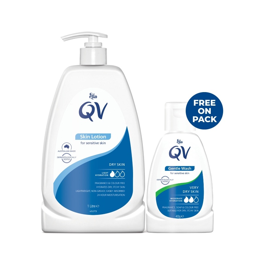Skin Lotion 1L Foc Gentle Wash 40g