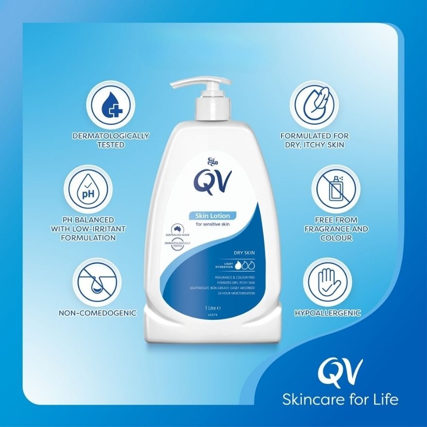 Skin Lotion 1L FOC Gentle Wash 40G