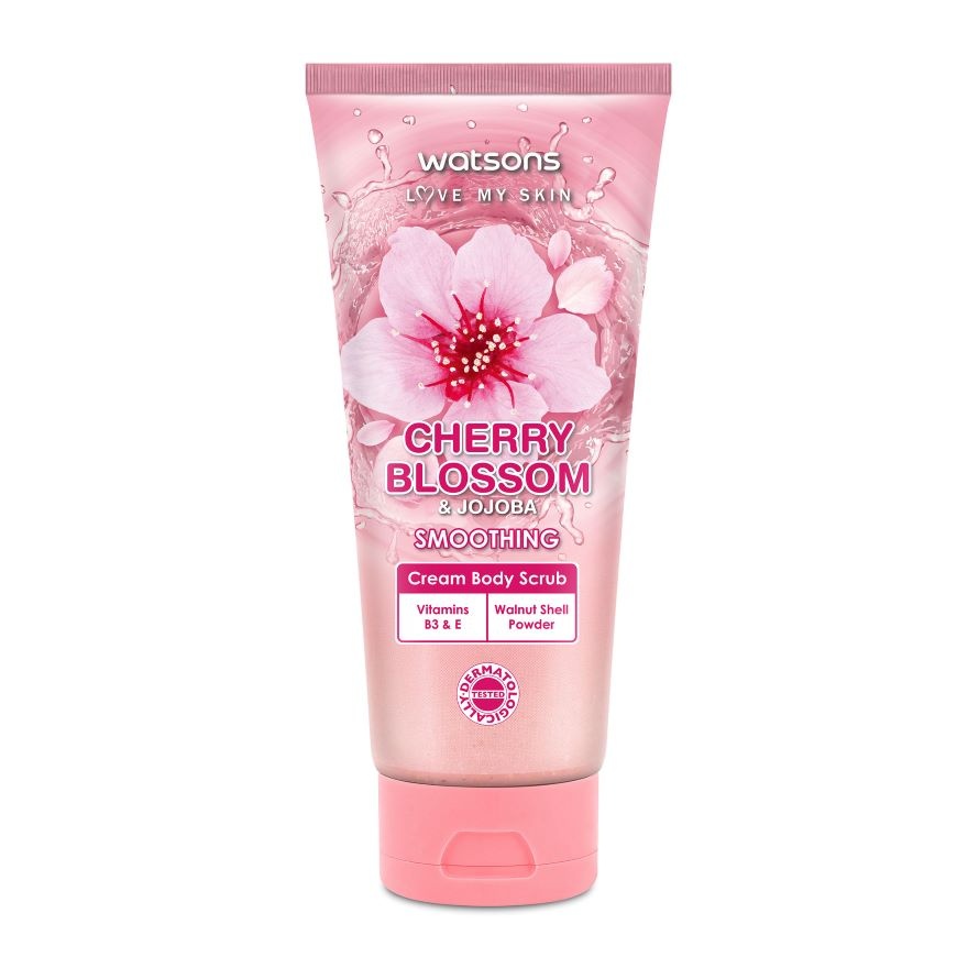 Cherry Blossom & Jojoba Cream Body Scrub 200g image