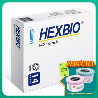 HEXBIO MCP Granule 3g x 14 sachets (*MAL Item)