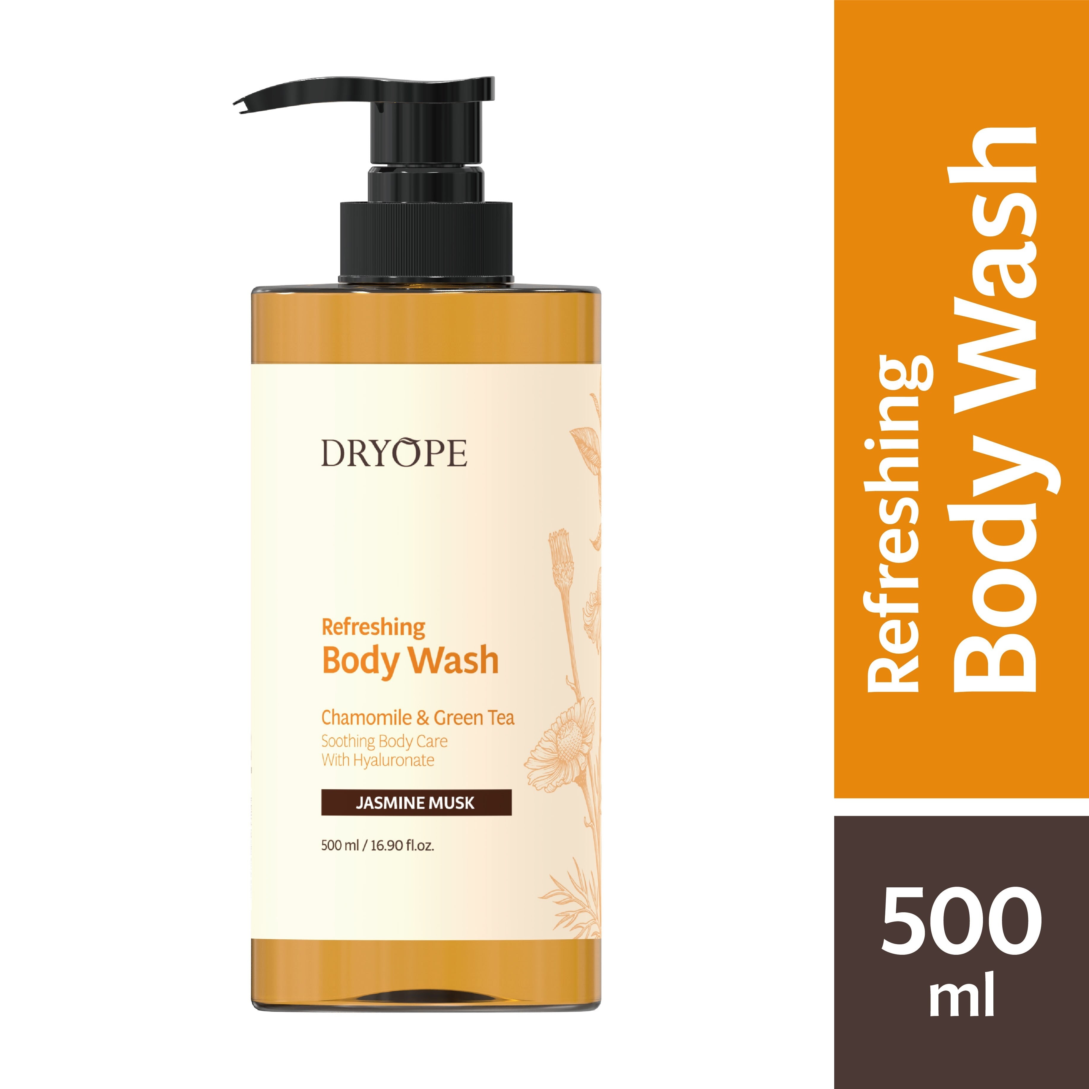 Chamomile & Green Tea B/Wash Jasmine Musk 500ml