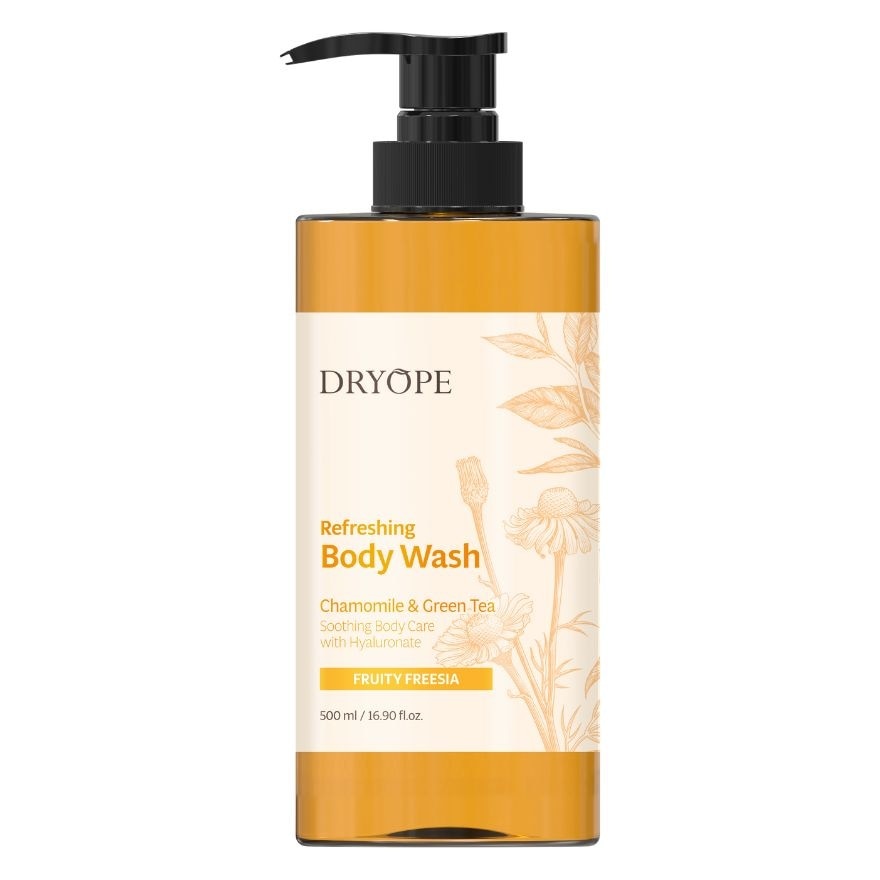 Chamomile & Green Tea Refreshing Body Wash  Fruity Freesia 500ml