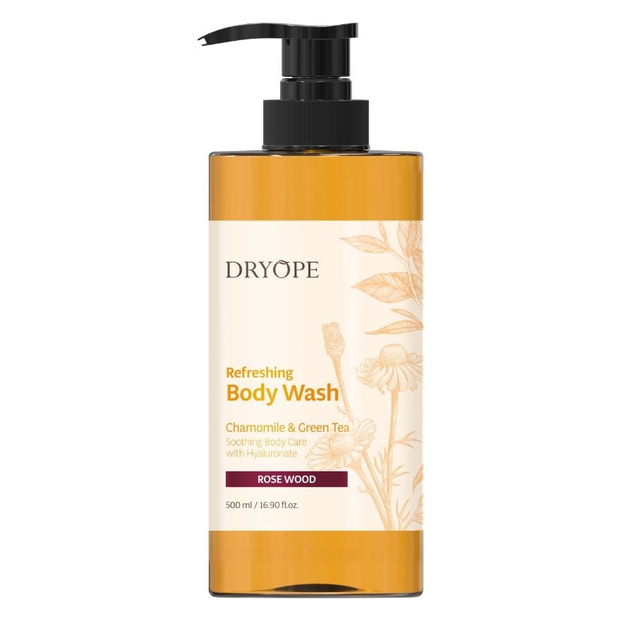 Chamomile & Green Tea Refreshing Body Wash Rose Wood 500ml