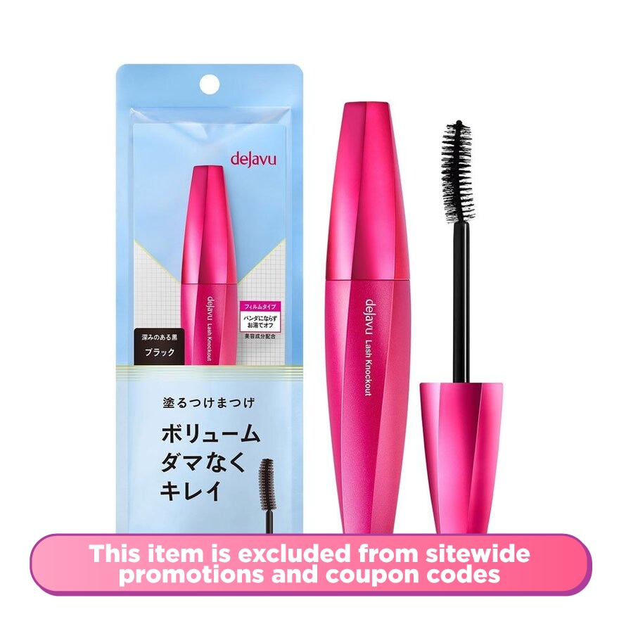 DEJAVU Lash Knockout Extra Volume Mascara Dynamite Black