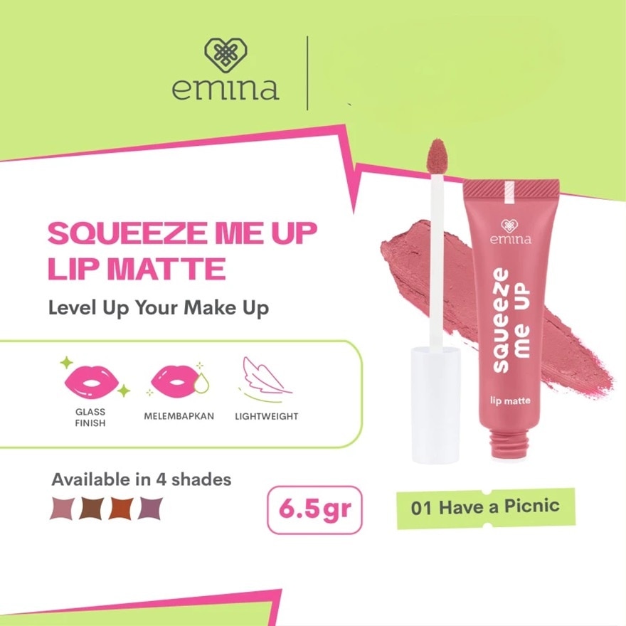 Squeeze Me Up Lip Matte 01 Have a Picnic 6.5 g