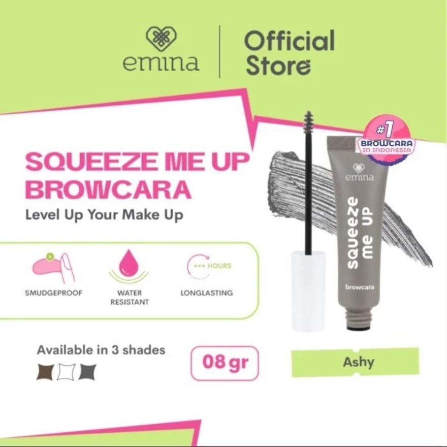 Squeeze Me Up Browcara Ashy 8g