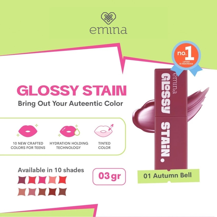 Glossy Stain 01 Autumn Bell 3 g