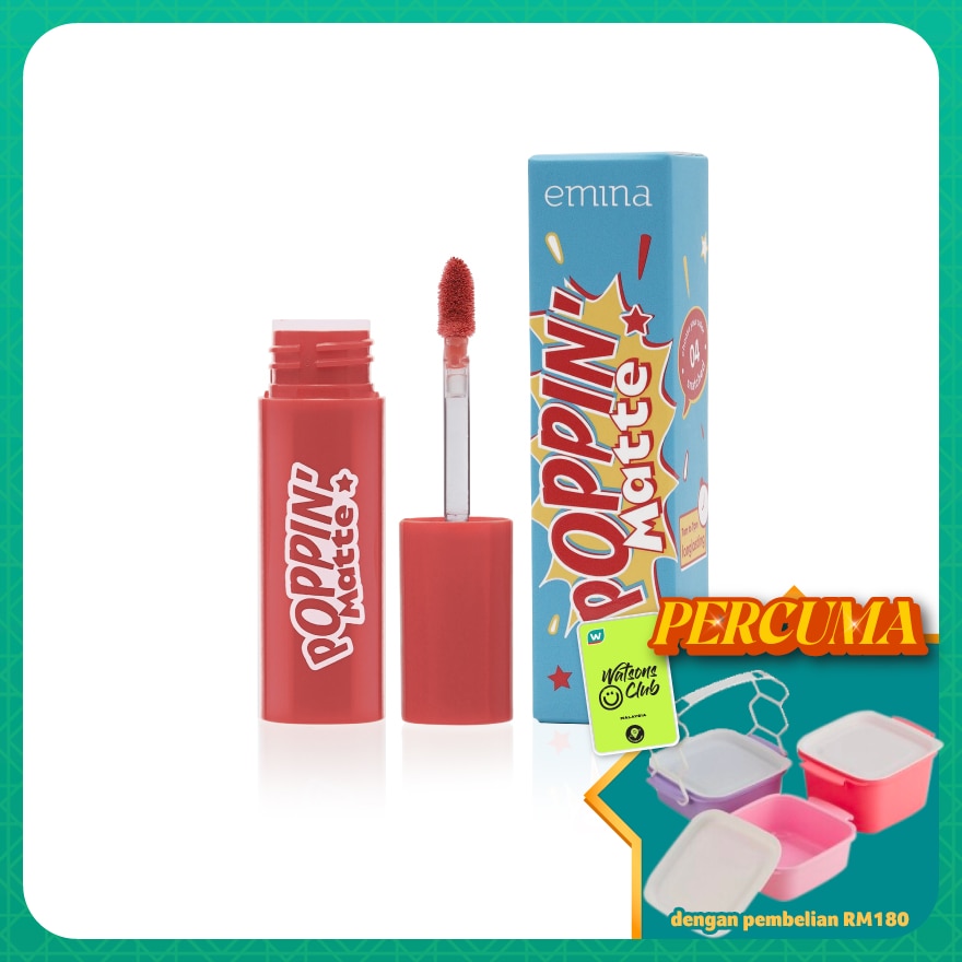 Poppin Matte Lip Cream 04 Snatched 1S