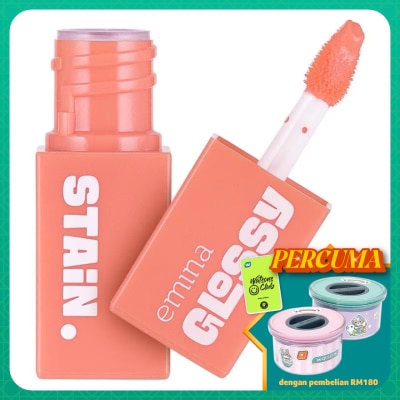 EMINA Glossy Stain 04 Peach Sprinkles 3 g