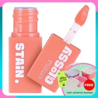 EMINA Glossy Stain 04 Peach Sprinkles 3 g