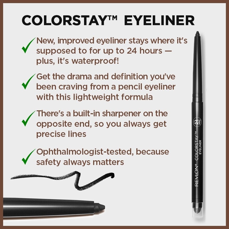 Colorstay Eyeliner Black 1's