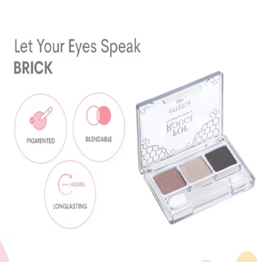 Pop Rouge Pressed Eye Shadow Brick 3.3 gr