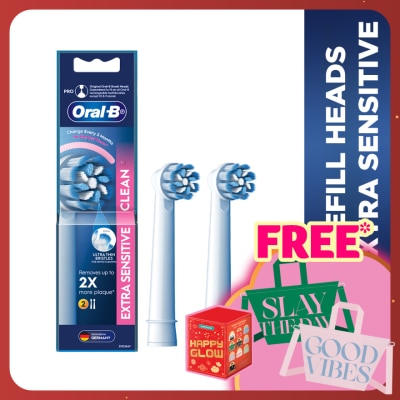 ORAL-B Extra Sensitive Clean Bursh Head Refill 2s