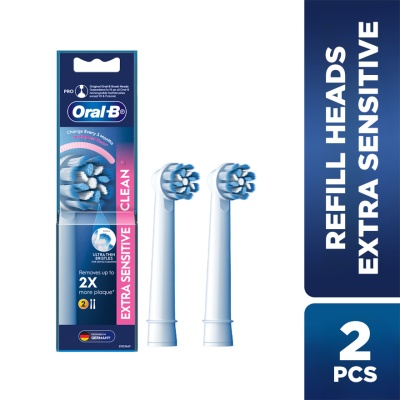ORAL-B - Extra Sensitive Clean Bursh Head Refill 2s image