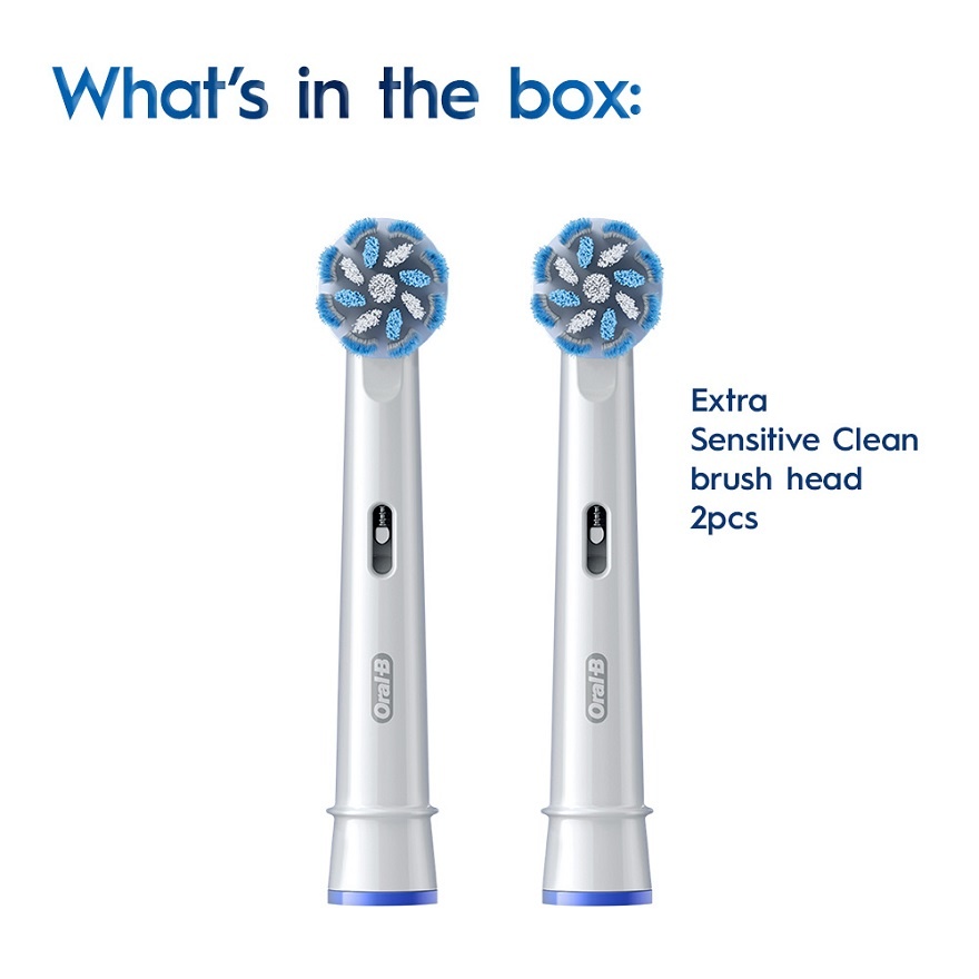 Extra Sensitive Clean Bursh Head Refill 2s image